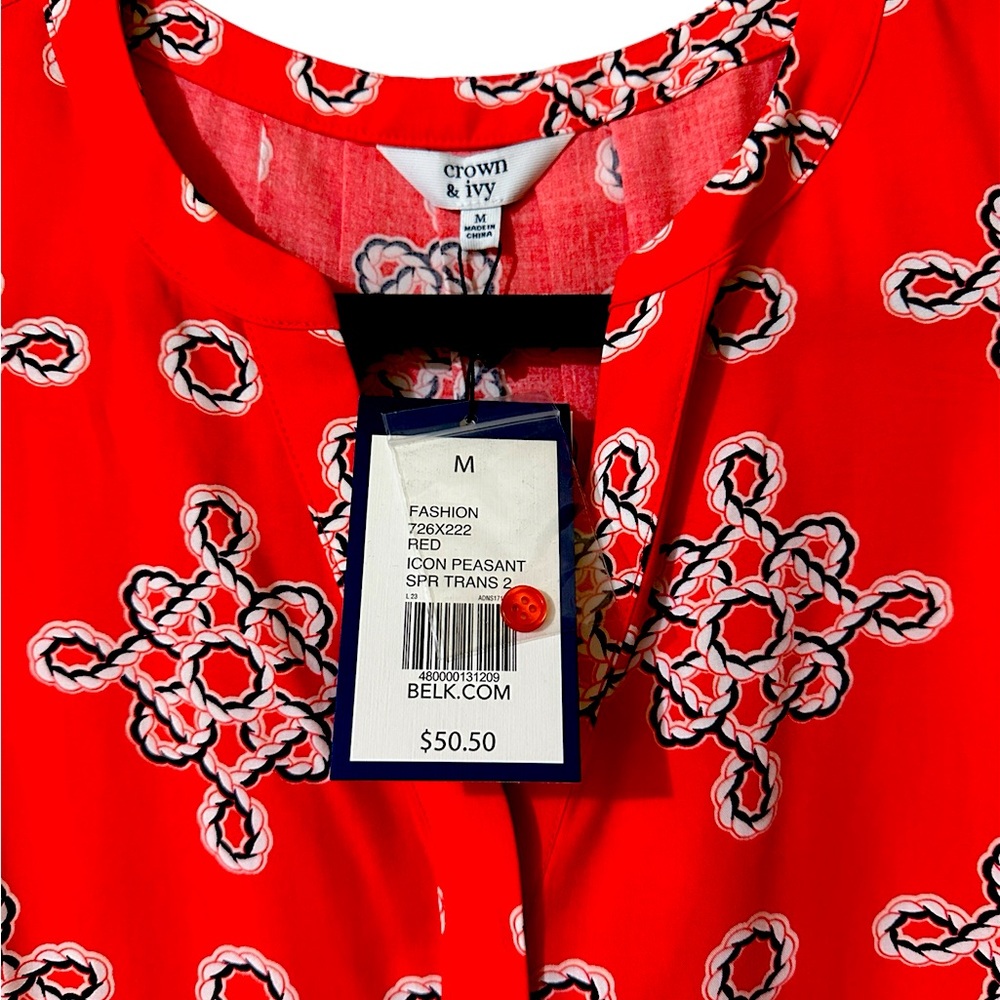 Women’s Crown and Ivy Top, NWT - Picture 2 of 3